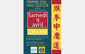 TROPHEE HAU QUYEN 2016 et STAGE